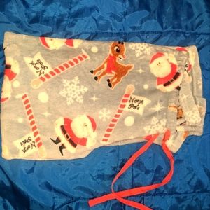 Rudolph The Red Nosed Reindeer Nostalgic Pajama Pants